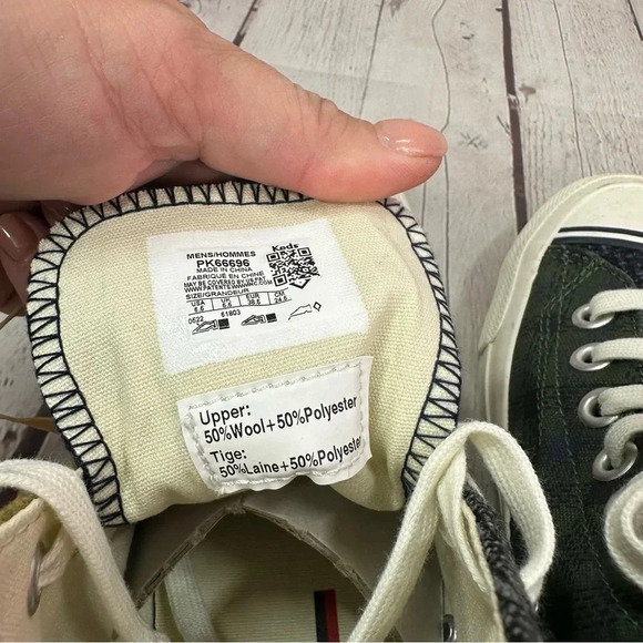 pro keds womens 8.5 royal high top sneaker patchwork lace up UNISEX - Picture 7 of 8